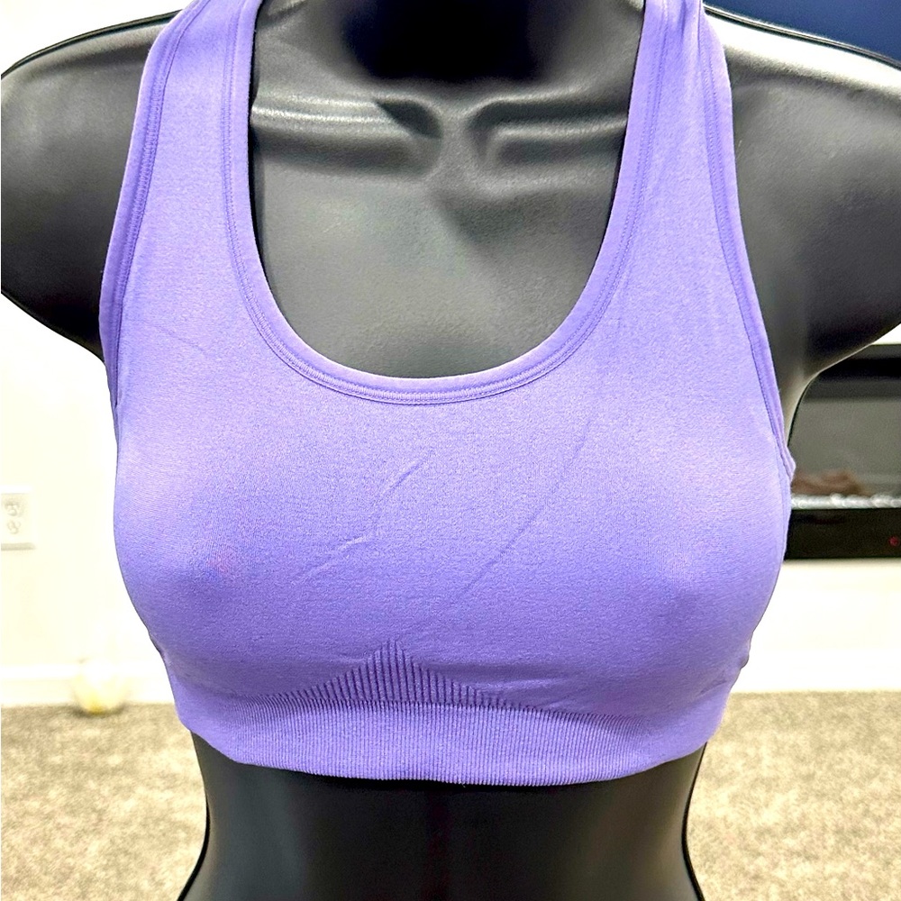 ☀️3/$15 Tek Gear purple sports bra
